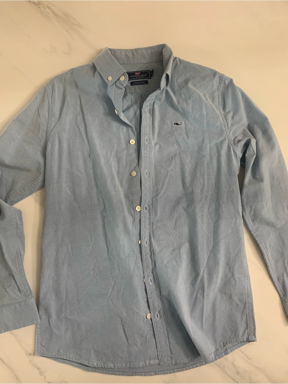 Vineyard Vines light Blue Button-Down Oxford Shirt